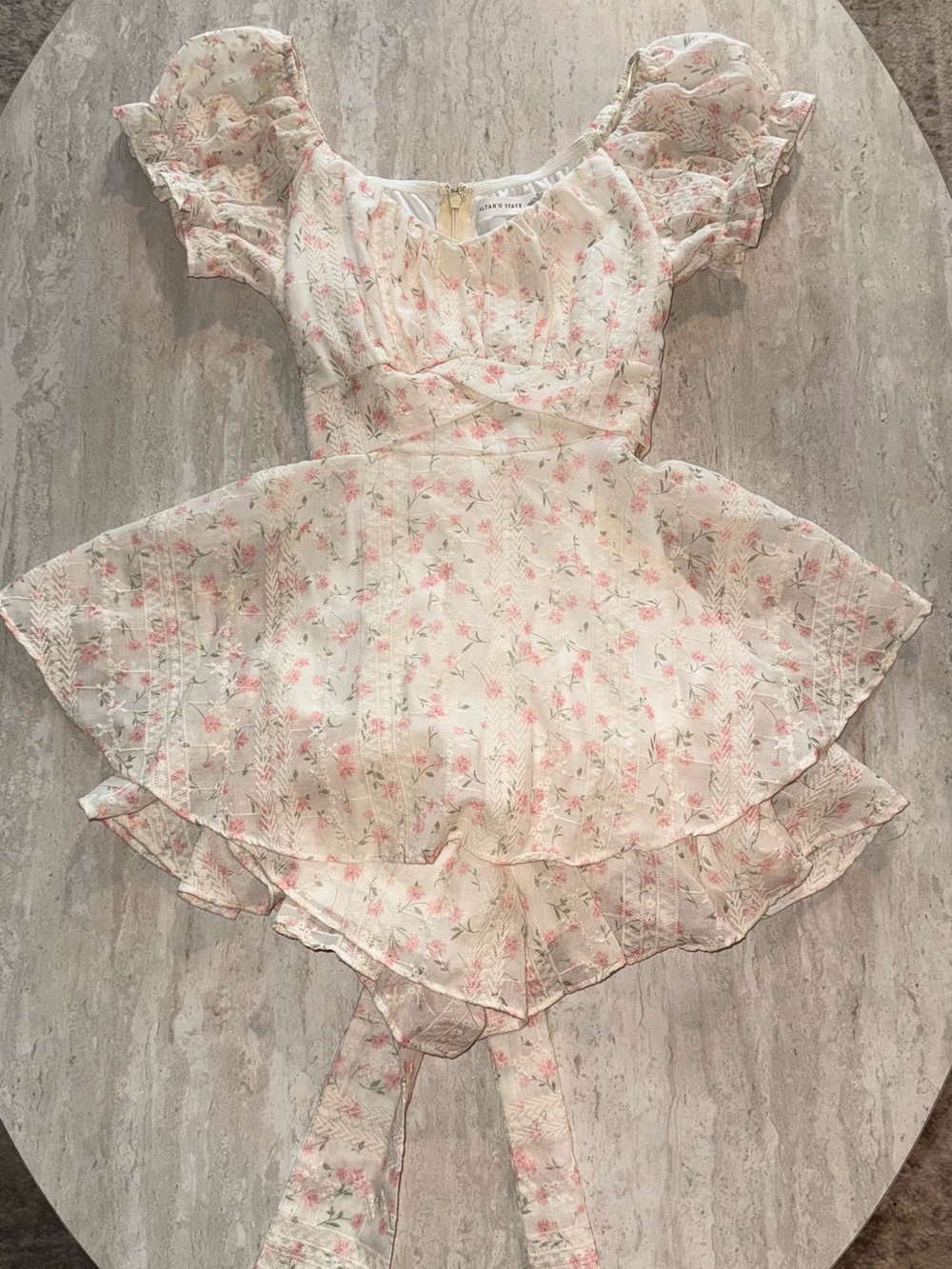 Altar’d State Floral Romper